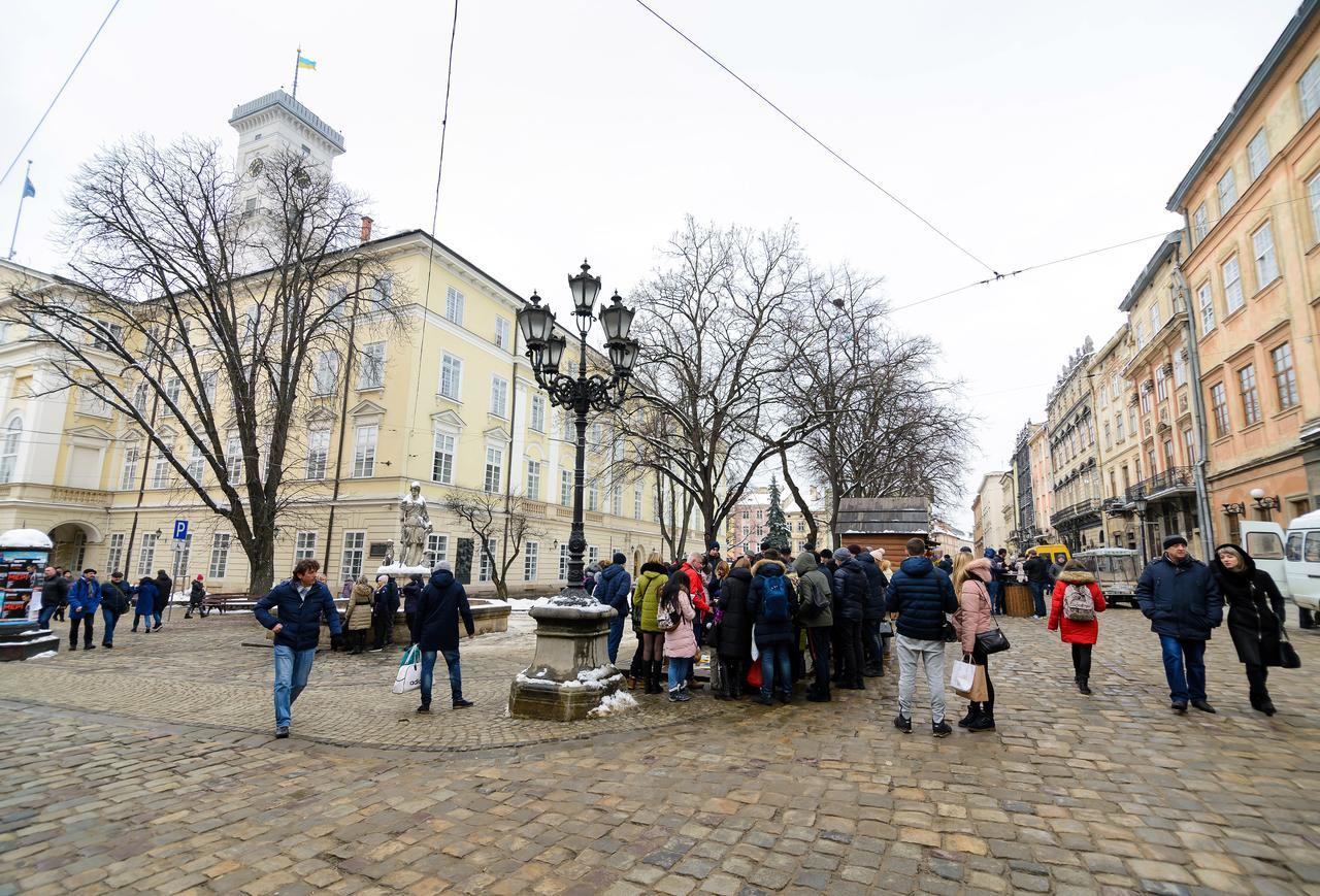 Vip Апартаменти Ван Гог На Площі Ринок Lemberg Exterior foto